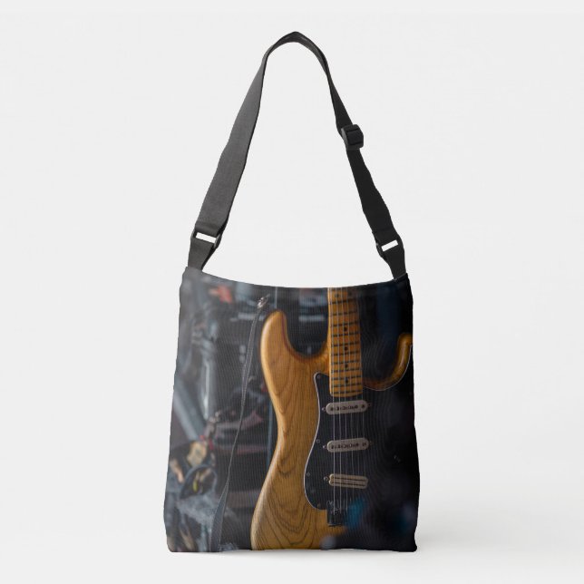 Hübsche Gitarre Tragetaschen Mit Langen Trägern (Vorderseite)