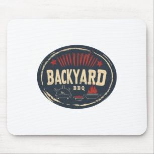 Hübsche Grillen auf dem Friedhof mit Freunden und Mousepad