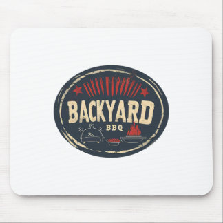 Hübsche Grillen auf dem Friedhof mit Freunden und Mousepad