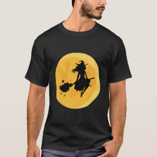Hübsche Halloween-Hexe T-Shirt