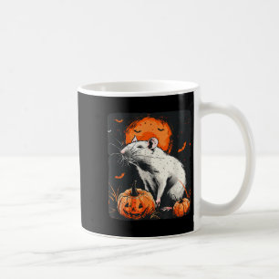 Hübsche Halloween-Kostüme mit dieser weißen Ratten Kaffeetasse