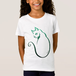 Hübsche Hand gezeichnet 5 Linien T-Shirt