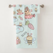 Hübsche, handgezeichnete Monogramm-Kunst in Rosa u