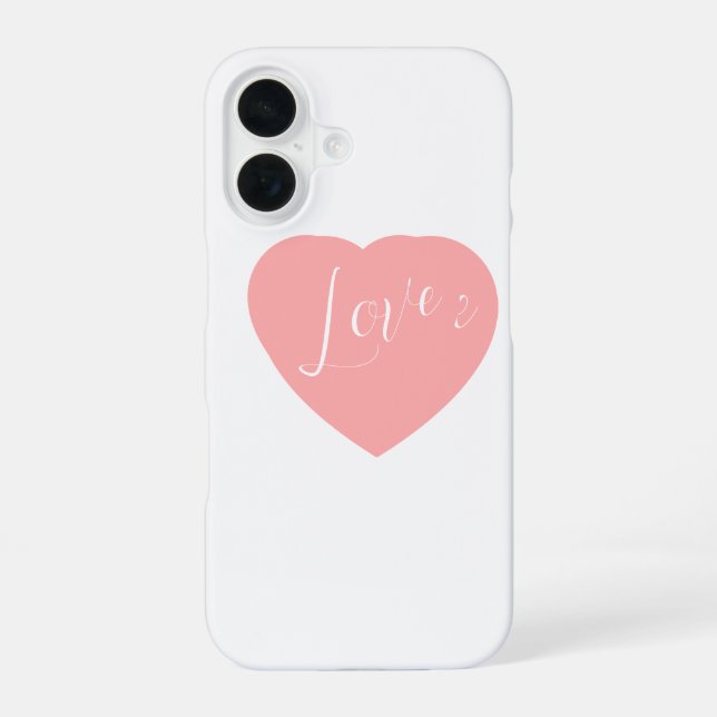 hübsche Handyhülle iPhone 16 Hülle (Rückseite)