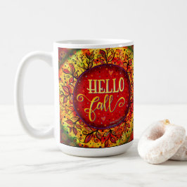 Hübsche Herbstlaub Inspirivity Kaffeezubereitung T Kaffeetasse