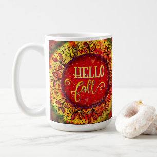 Hübsche Herbstlaub Inspirivity Kaffeezubereitung T Kaffeetasse