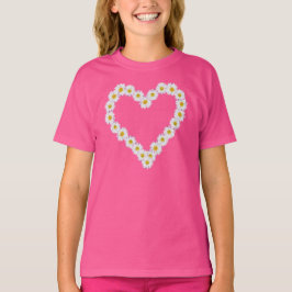 Hübsche Herzkranzkette T-Shirt