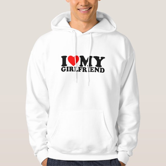 Hübsche Herzschläge, niedliche Liebe, Romanzabschl Hoodie (Vorderseite)