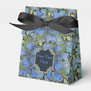 Hübsche Himmel-Blau-Vergissmeinnicht-Wildblumen Geschenkschachtel