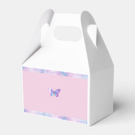 Hübsche Holographic Butterfly Gevor Box Geschenkschachtel