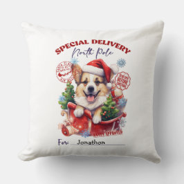 Hübsche Hunde-Weihnachts-Wurfkissen Kissen