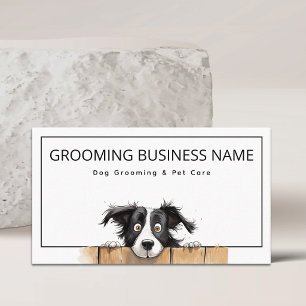 Hübsche Hundepflege & Unterhaltsame moderne Hausti Visitenkarte