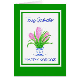 Hübsche Hyacinths Norooz Perser Neujahr Godmutter