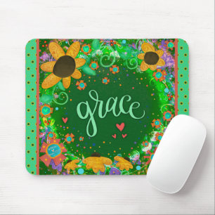 Hübsche Inspirierend Blumengrace-Inspirivity Mousepad