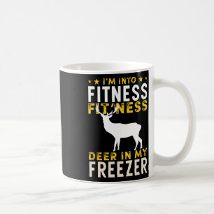 Hübsche Jagd Hirsch Ich bin in Fitness Hirsch Hunt Kaffeetasse