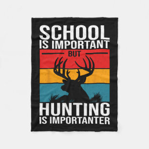 Hübsche Jagdkunst für Männer Jungen Kinder Jäger H Fleecedecke