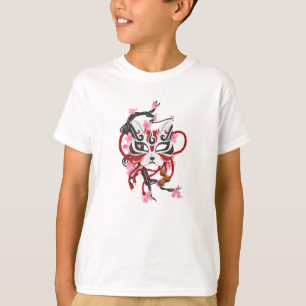 Hübsche japanische Maske T-Shirt