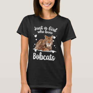 Hübsche Katze für Frauen Haustiere Katze Bobcat Ti T-Shirt