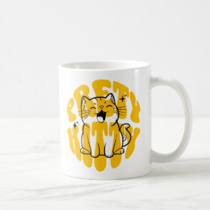 Hübsche Katze süße Katze Kaffeetasse