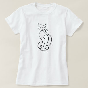 Hübsche Katze T-Shirt
