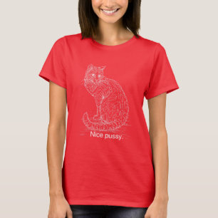 HÜBSCHE KATZE T-Shirt