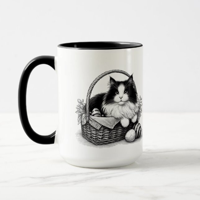 Hübsche Katze Tasse (Links)