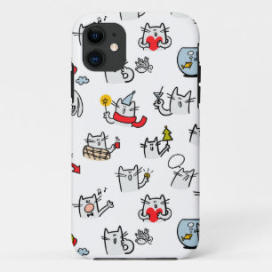Hübsche Katzen, Milch und Magie. Case-Mate iPhone Hülle