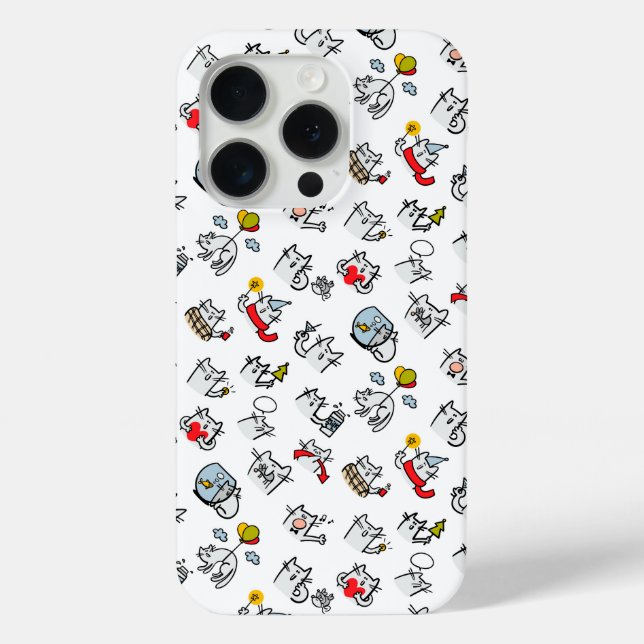 Hübsche Katzen, Milch und Magie. Case-Mate iPhone Hülle (Rückseite)