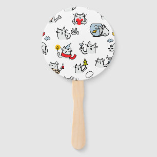 Hübsche Katzen, Milch und Magie. Fächer