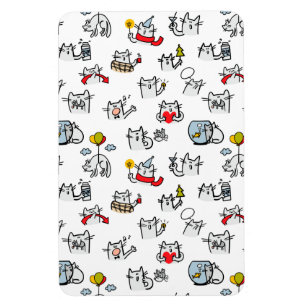 Hübsche Katzen, Milch und Magie. Magnet