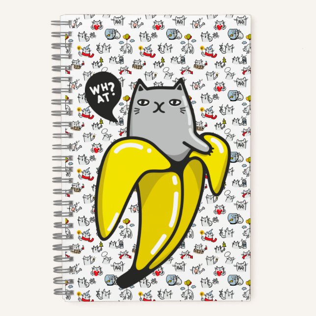 Hübsche Katzen, Milch und Magie. Notizbuch (Vorderseite)