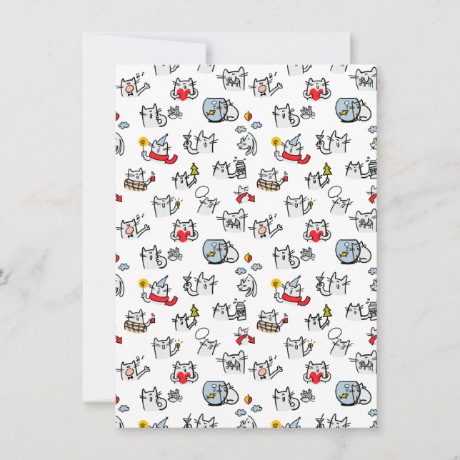 Hübsche Katzen, Milch und Magie. Save The Date (Vorderseite)