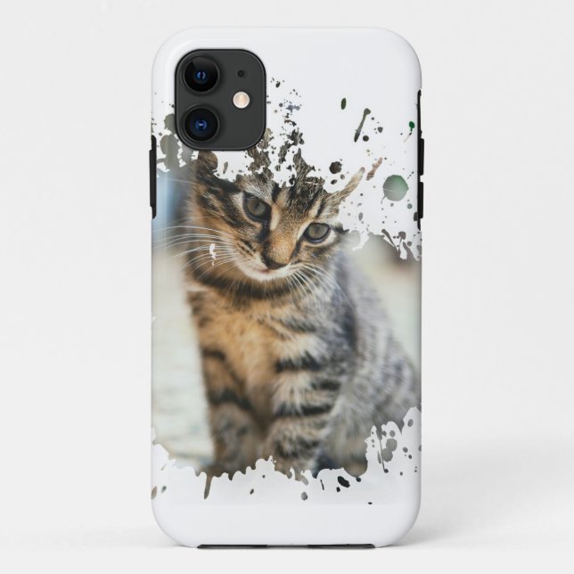 Hübsche Katzenarbeit | Bestes Geschenk für Katzenl Case-Mate iPhone Hülle (Rückseite)