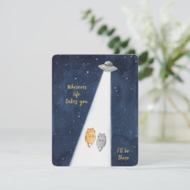 Hübsche Katzenliebhaber-Jubiläums- und Valentinska Feiertagskarte