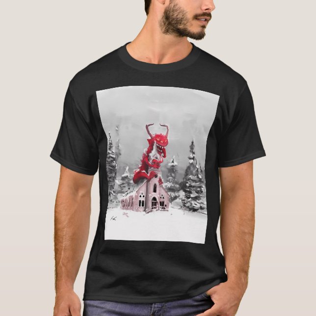 Hübsche Kirche T-Shirt (Vorderseite)