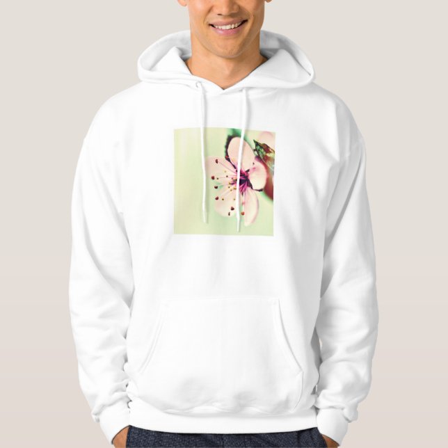 Hübsche Kirschblüte Hoodie (Vorderseite)