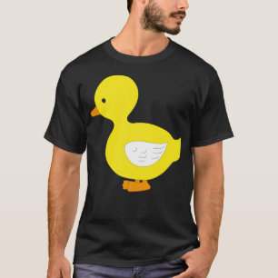 Hübsche kleine Ente in fantastisch gelb goldenem R T-Shirt