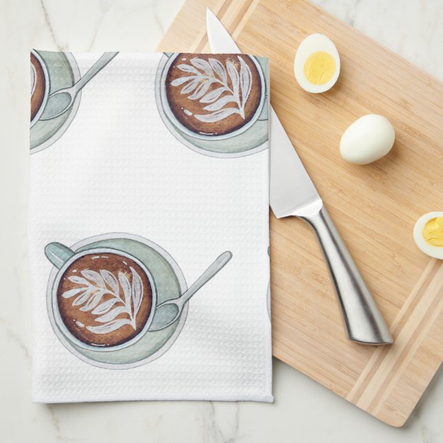 Hübsche Küchenhandtücher Geschirrtuch (Viertel Falte)