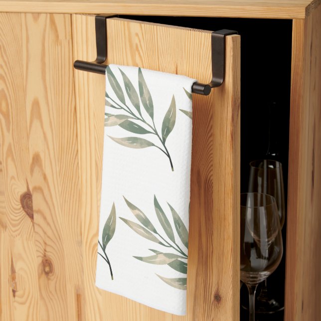 Hübsche Küchenhandtücher Geschirrtuch (Drittel gefaltet)