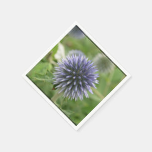 Hübsche Kugel-Distel Serviette