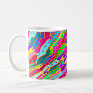 Hübsche Kunstdekoration, so süß wie Bonbons Kaffeetasse