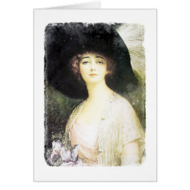 Hübsche Lady Circa 1910 Digitale Kunst