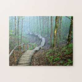 Hübsche Landschaft Naturwald Jigsaw Puzzle