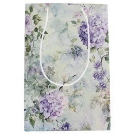 Hübsche Lavendel Creme Rose Blume Brautparty Mittlere Geschenktüte