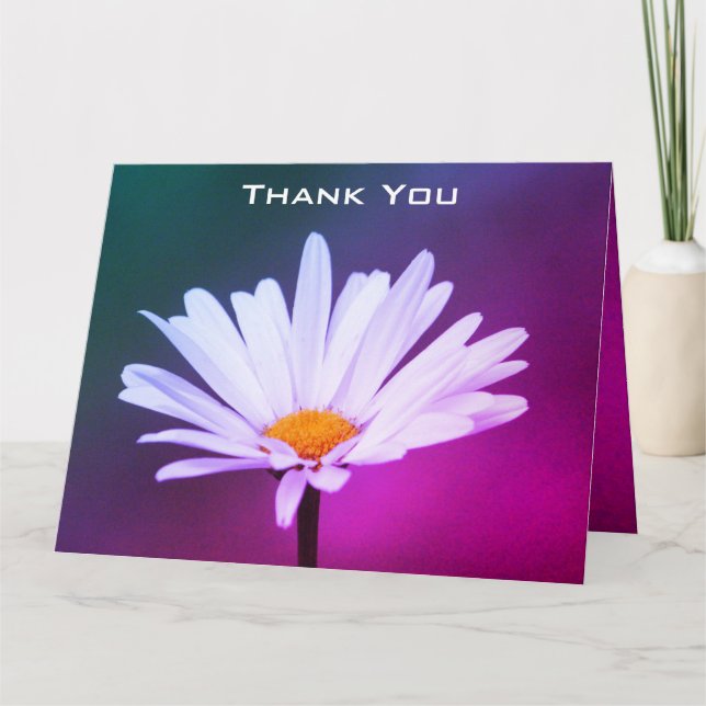 Hübsche, lebendige Farben Karte (Vorderseite)