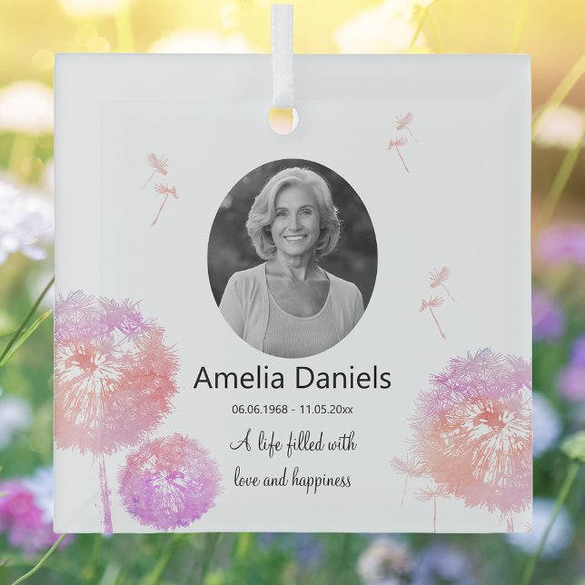 Hübsche Leuchte-Uhr im liebenden Speicher Ornament Aus Glas (Von Creator hochgeladen)