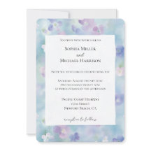 Hübsche Lila Blume Hochzeit