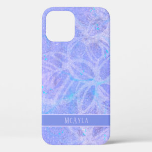 Hübsche Lila Blütenweibchen Personalisiert Case-Mate iPhone Hülle