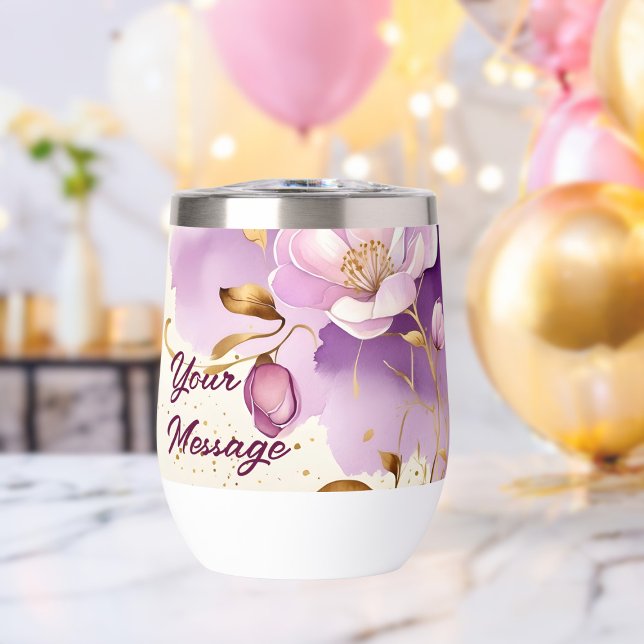 Hübsche Lila Goldfloral (Von Creator hochgeladen)