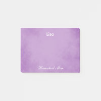 Hübsche Lila Homeschool-Mama